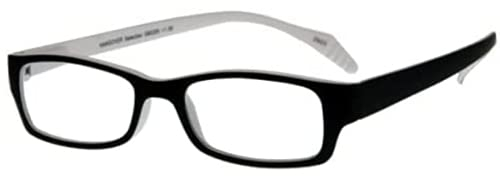 I NEED YOU Lesebrille Hangover Selektion SPH: 2,00 Farbe: schwarz-weiß, 1 Stück