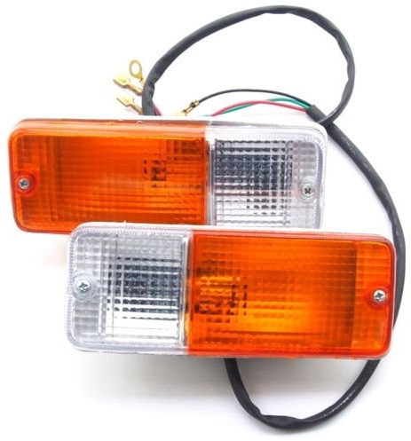 Sparepartseller Blinker vorne links und rechts fr Suzuki Samurai SJ 1986-1995, Amber, Weiglhend