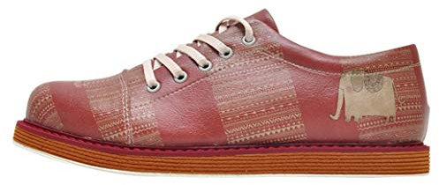 DOGO Damen Broke's Oxford-Wohnung, Multicolore, 41 EU