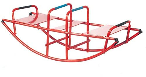 Dolls House Red Rocking Seesaw Teeter-Totter Miniature Toy Park Garden Accessory