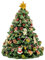 Elanze Designs Weihnachtsbaum-Spieluhr – spielt Melodie We Wish You A Merry Christmas