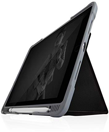 STM Goods Dux Plus Duo - Funda para iPad de 7ª/8ª/9ª generación, Color Negro