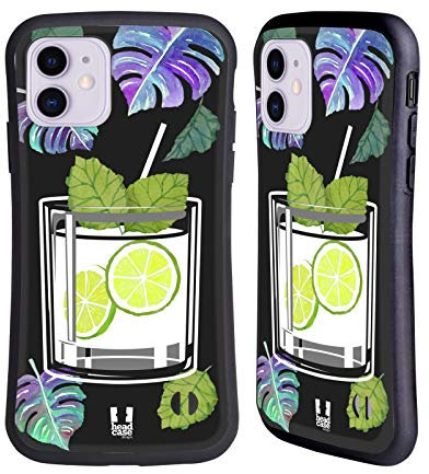 Head Case Designs Vodka Cocktails Hybride Handyhülle Hülle Huelle kompatibel mit Apple iPhone 11