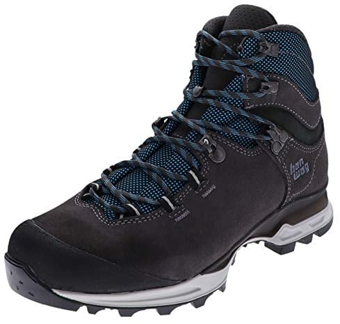 Hanwag W Tatra Light Lady Ll Blau-Grau - Robuster komfortabler Damen Trekkingschuh, Größe EU 39 - Farbe Asphalt - Ocean
