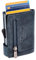 SecWal Kartenetui mit Münzfach Reißverschluss - Made in Germany - Echtleder Geldbörse inkl. E-Book für Damen und Herren - RFID Schutz Portemonnaie Leder - Geldbeutel klein (Vintage Blau)