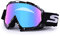 SGTTX Motorradbrille, ATV Dirt Bike Off Road Racing MX-Fahrbrille Anti-UV-Schutzbrille Winddichte staubdichte Motocross-Brille Anti-Scratch-Motorradbrille zum Radfahren/Reiten/Klettern/Skifahren