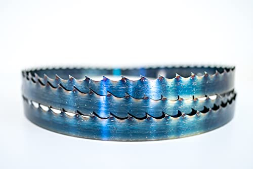 SBM Lot de 2 lames de scie à ruban pour scie mobile 3660 x 35 x 1,1 mm avec espacement des dents 22 mm