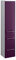 Held Möbel Bad Midischrank Parma in Hochglanz aubergine 25 cm breit