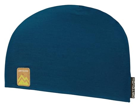 ORTOVOX 67025-55901 140 COOL Beanie Hat Unisex Adult Petrol Blue Größe Uni