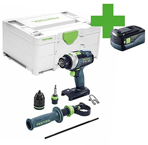 Festool Cordless Percussion Drill TPC 18/4 I-Basic-5,0 Quadrive