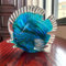 XINGYUANHE 3 Farben Kristall Fisch Figur Glas mundgeblasen große große Tropische Fische Moderne Tier Handwerk Home Aquarium Schrank Dekor