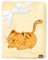 Be Mammy Warme Kuscheldecke Babydecke Blanket Baby Geschenk BE20-168 (Gelb - Katze)