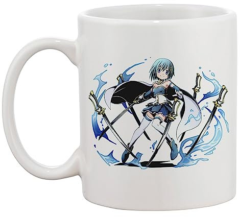 Sayaka Weiße Tasse Kaffee Tee Männer Frauen Keramik Coffee Tea Mug Cup