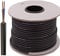 318 Flex Round Black Flexible Rubber Cable - Indoor/Outdoor (100 Meters, 2 CORE 1MM)