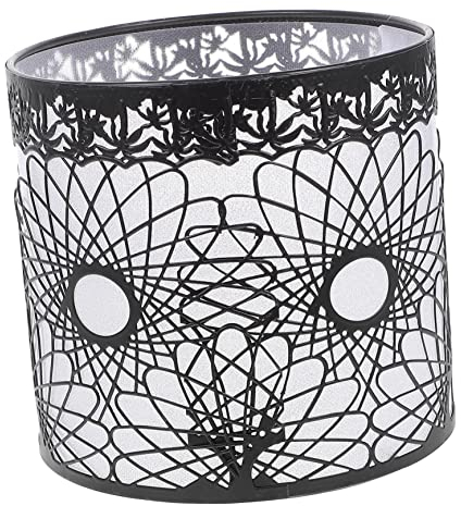 jojofuny Eisen Lampenschirm Geometrisches Design Dekorativer Lichtschutz Für Pendelleuchten Wandlampen Und Tischleuchten Robust Und Langlebig Für Schlafzimmer Und Wohnzimmer