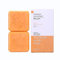 Shefave Turmeric Scrub Soap, 2PCS Kurkuma Seife für Gesicht & Körper, Vitamin C Scrub Soap Pore Peeling, Akne bekämpfen, Haut weich werden, Hyperpigmentierung, Natürliche handgemachte Seife