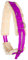 Brama West Longiergurt Fox Supersoft mit weichem Teddyfleece und Widerristpolster (Fuchsia, Shetty)