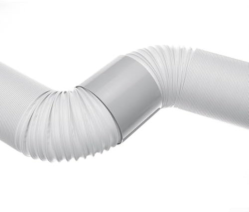 Kit di interfaccia portatile per condizionatore d'aria - Tubo di scarico/connettore per tubo con adattatore accoppiatore per tubo, aggiorna il tuo sistema di raffreddamento (130 mm)