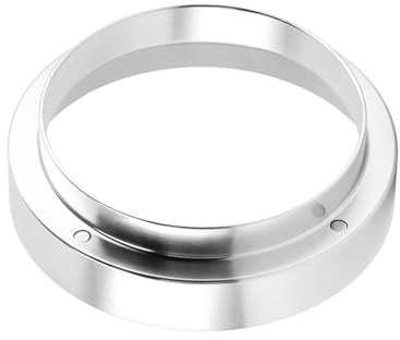 Pixaro Kaffee Dosierring 53mm - Siebträger Zubehör Universelle Filterkorb Siebträger Edelstahl Ring Zubehör für Espresso Dosiertrichter Kaffeedosierring für Kaffeemaschinen,Barista, Zuhause
