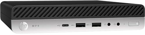 HP Mini PC Ordinateur de bureau MP9 G4, Processeur Core i5-8400T, Mémoire RAM 16 Go, Disque SSD 480 Go, Win 11 PRO (reconditionné)