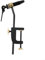 Étau rotatif de pêche à la mouche, étau de voyage en métal, étau de pêche à la mouche, étau de pêche à la mouche, étau de pêche à la mouche réglable, pour barre d'hameçon de moins de 1,6 mm (1 outil A