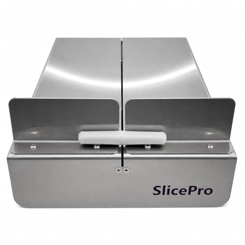 Standard 35.6 x 25.4 x 12.7 cm Stainless Steel Cheese Cutting Board, Heavy Duty Cheese Cutter with 6 Extra 60 cm Wires & Handle, Rust-Proof Dishwasher Safe for Cheese Blocks & Butter