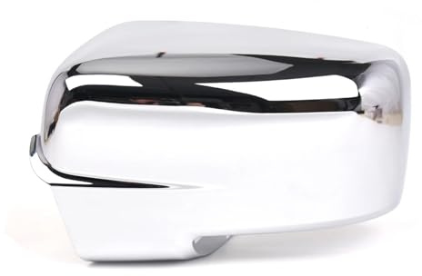 Auto Rückspiegel Abdeckung Für Dodge Für Ram 1500 2013-2018 Links Rechts Chrom Schwarz Auto Rückspiegel Abdeckung Shell Cap Gehäuse Ersatz 68096199AF(Left Chrome)