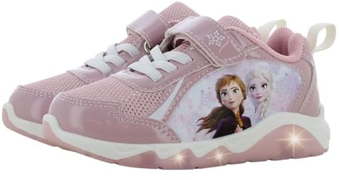 Leomil Frozen Scarpe Bambina con Luci Sneakers 26, Viola