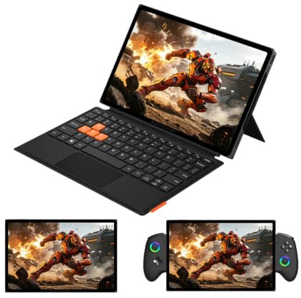 OneXPlayer X2 - PC portatile da gioco 3 in 1 con processore Intel Arc G3 Extreme, grafica B390, display da 11 pollici 2,5 K 120 Hz, controller staccabili, 48 GB di RAM, SSD da 1 TB per giochi