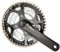SUN RACE FCM300 7/8-SPEED 48/38/28T. CRANKSET 170MM-CHAINGUARD u Juego DE BIELAS, Adultos Unisex, Multicolor, ESTANDAR