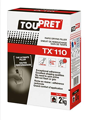 TOUPRET 86701 Rapid Drying Filler Powder Toupret TX 110 2kg