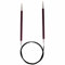 KnitPro K47095 Rundstricknadel, Metal, Grün, 60cm / 3mm