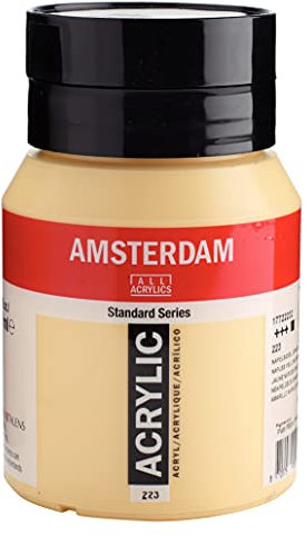 Amsterdam Standard Series Acrylique Pot 500 ml Jaune de Naples Foncé 223 (17722232)