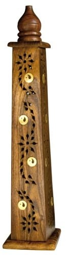 Räucherturm, Turmhalter Yin Yang, Räucherstäbchen - Halter