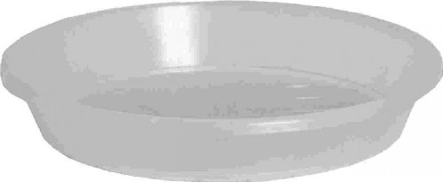 Blumentopf Untersetzer STANDARD rund aus Kunststoff in transparent, Farbe:transp. klar;Durchmesser:27 cm