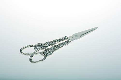 SILBERKANNE Traubenschere Trauben-Dekor L 16,0cm versilbert