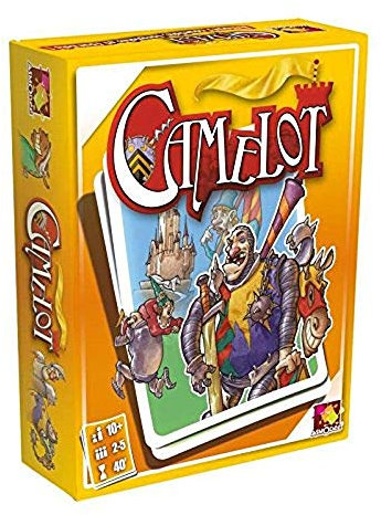 Asmodee - Camelot - Jeu de Société pour Enfants dès 10 Ans - Plongez dans L’Univers Médiéval Et Participez À La Quête du Graal -Jeu de Cartes et de Stratégie - 2 À 5 Joueurs - 40 Min - en Français