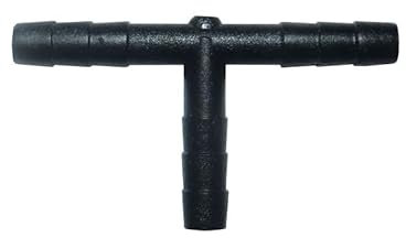 1 x Raccord tuyau en T Forme 4 mm plastique Raccord tuyau tuyau à air Té