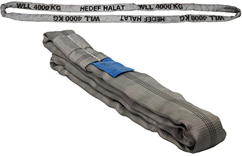 4 Tonnen 3 Meter 4t 4m Rundschlinge Bandschlinge Rundschlingen Hebeband Hebegurt Krangurt Kranschlinge Schlupp
