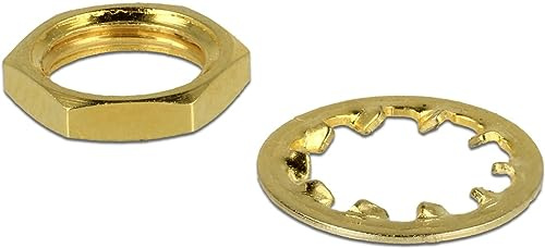 DeLock Mutter + Sicherungsring SMA-/RP-SMA-Buchse 10 STK