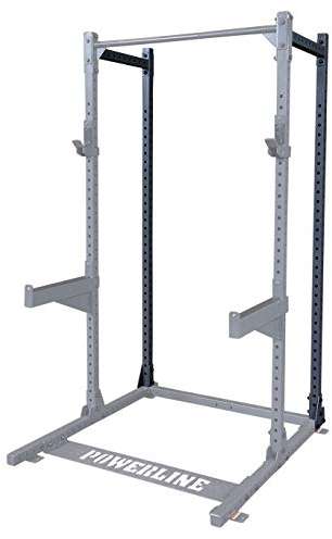 Body Solid Powerline (PPR500EXT) Half Rack Extension for PPR500 Power Rack Cage, Squat Rack Cages for Home Gym for Strength Training and Spotter Access