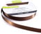 Vaessen Creative Satinband 9mmx10m Braun, Schleifenband, Dekoband, Bänder zum Basteln, Stoffbänder für Hochzeit, Taufe Und Geburtstagsgeschenke
