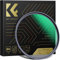 K&F Concept Nano-X 82mm Filtro Black-Mist 1/4 Filtro de Niebla Negra de Vidrio Óptico para Suavizador de Retrato Imagen y Vídeo