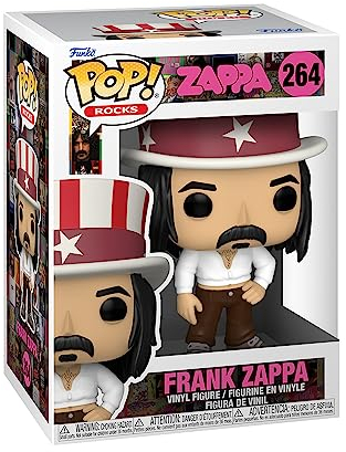 Funko Pop! Rocks: Frank Zappa - Vinyl-Sammelfigur - Geschenkidee - Offizielle Handelswaren - Spielzeug Für Kinder und Erwachsene - Music Fans - Modellfigur Für Sammler und Display