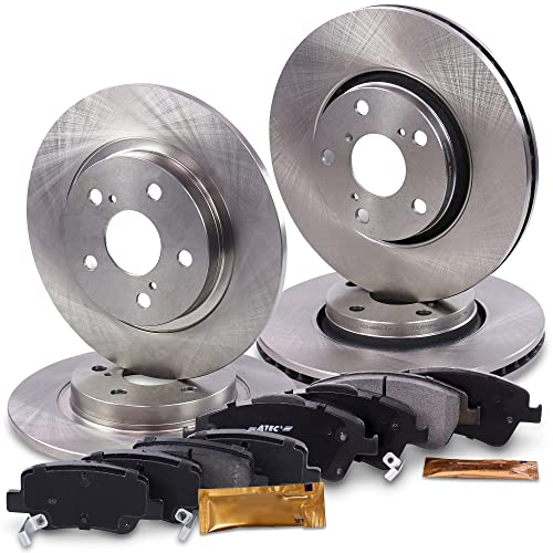 BESTPRICE BESTPRICE Bremsenset inkl. Bremsscheiben vorne Ø 295 mm + hinten Ø 290 mm + Bremsbeläge vorne und hinten, Kompatibel mit TOYOTA AVENSIS Kombi (_T27_), AVENSIS Stufenheck (_T27_)