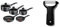 Tefal 5 Piece Origins Stone Pots and Pans set, Non Stick, Aluminium, Black, & OXO Good Grips Y Peeler