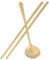 Gold Chopstick Spoon Set, Portable Cutlery Set Reusable Cute Metal Stainless Steel Korean Chopstix Spoon Set for Home Travel(Gold)