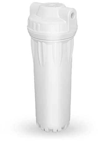 Lafiucy Boîtier de filtre à eau 10 pour système d'osmose inverse, entrée et sortie 1/4, double bague d'étanchéité