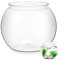 POPETPOP Réservoir D'aquarium : 2 Pièces Bol à Poisson Rond Transparent pour Aquarium Multifonction Betta Réservoir de Bureau pour Poissons Rouges 20 X 20 X 18 Cm - Vases Décoratifs pour Bureau