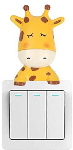 Lambo Tier-Lichtschalter-Aufkleber - Wandtattoo Lichtschalter,Abnehmbare Wandaufkleber Lichtschalter Aufkleber Babyzimmer Kunstwandbild